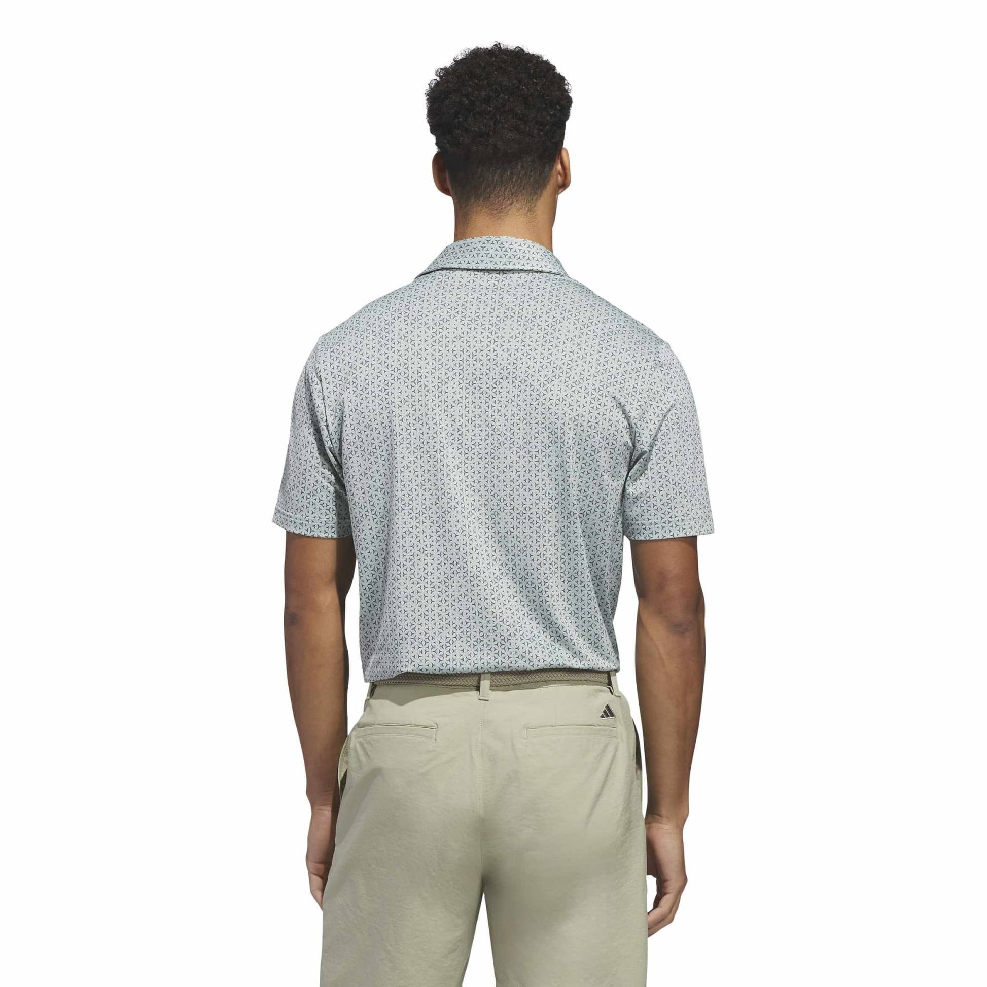 adidas Ultimate365 Mesh Print Golf Polo Shirt KT1581