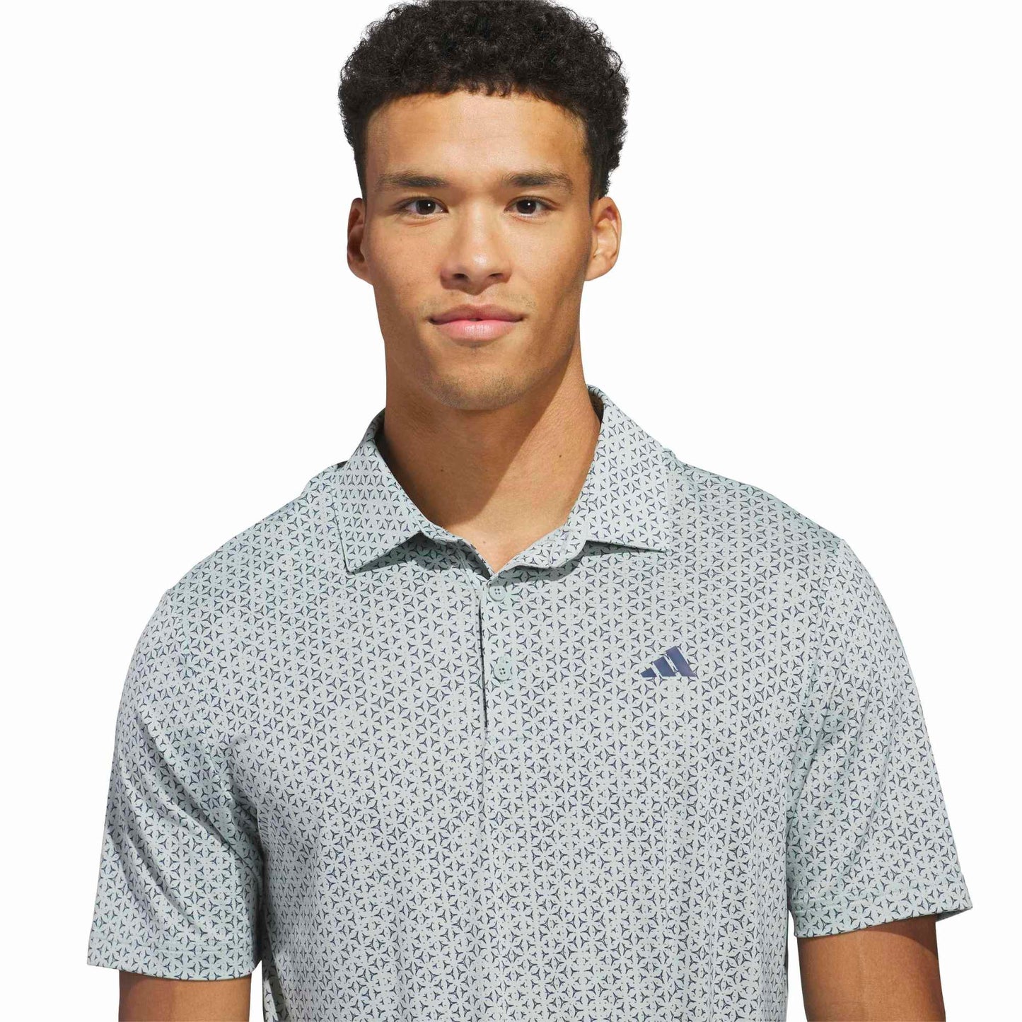 adidas Ultimate365 Mesh Print Golf Polo Shirt KT1581