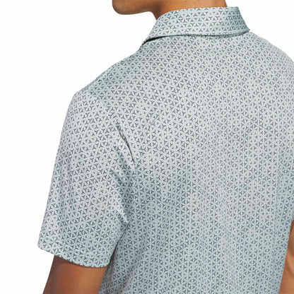 adidas Ultimate365 Mesh Print Golf Polo Shirt KT1581