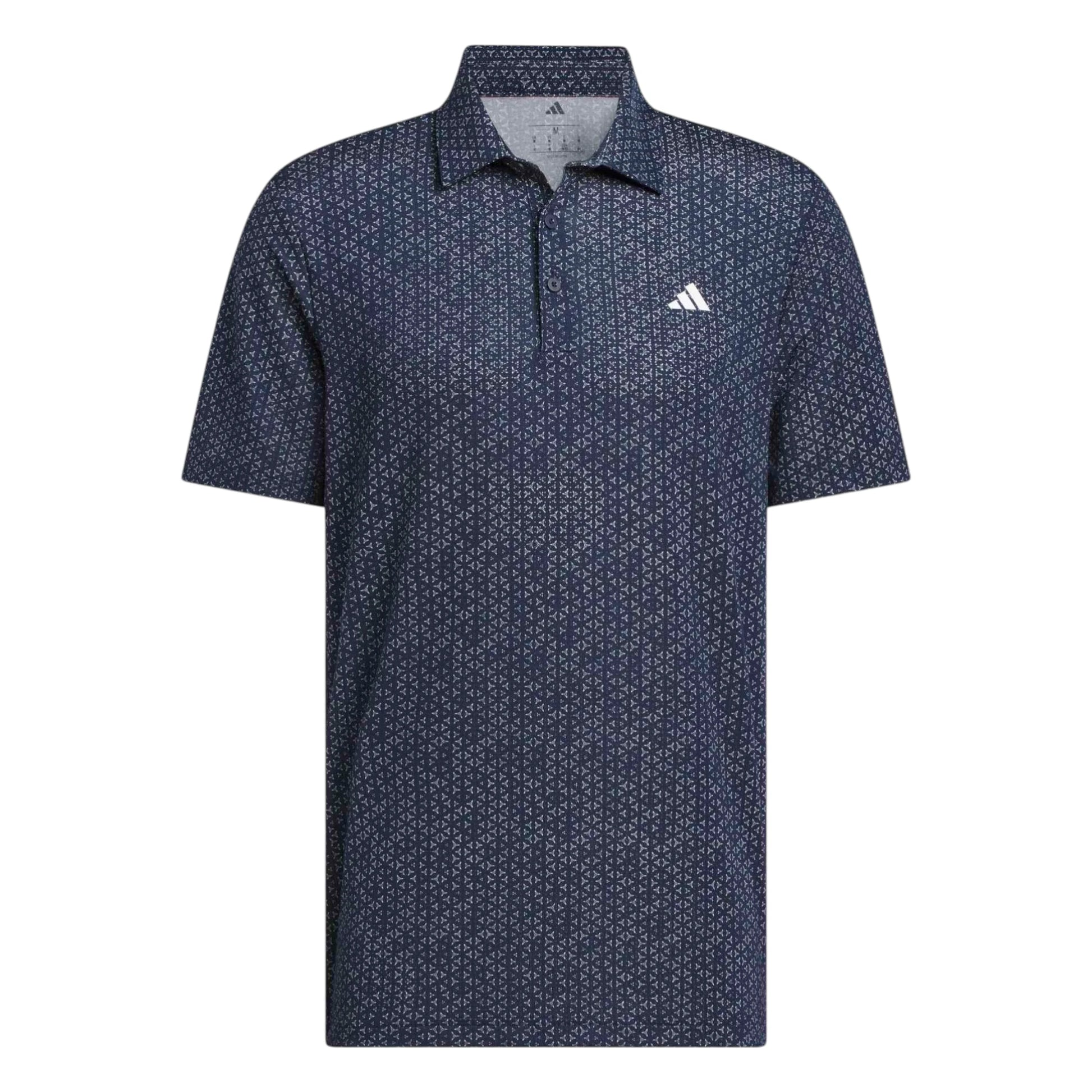 adidas Ultimate365 Mesh Print Golf Polo Shirt KT1582