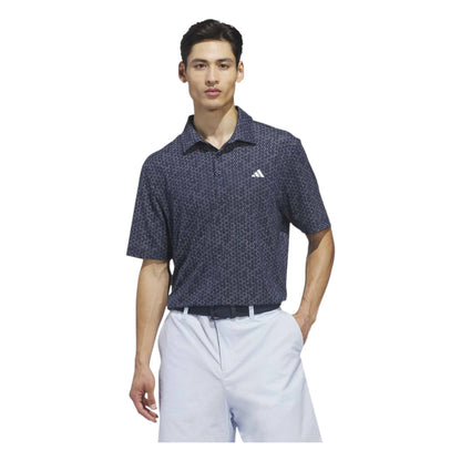 adidas Ultimate365 Mesh Print Golf Polo Shirt KT1582