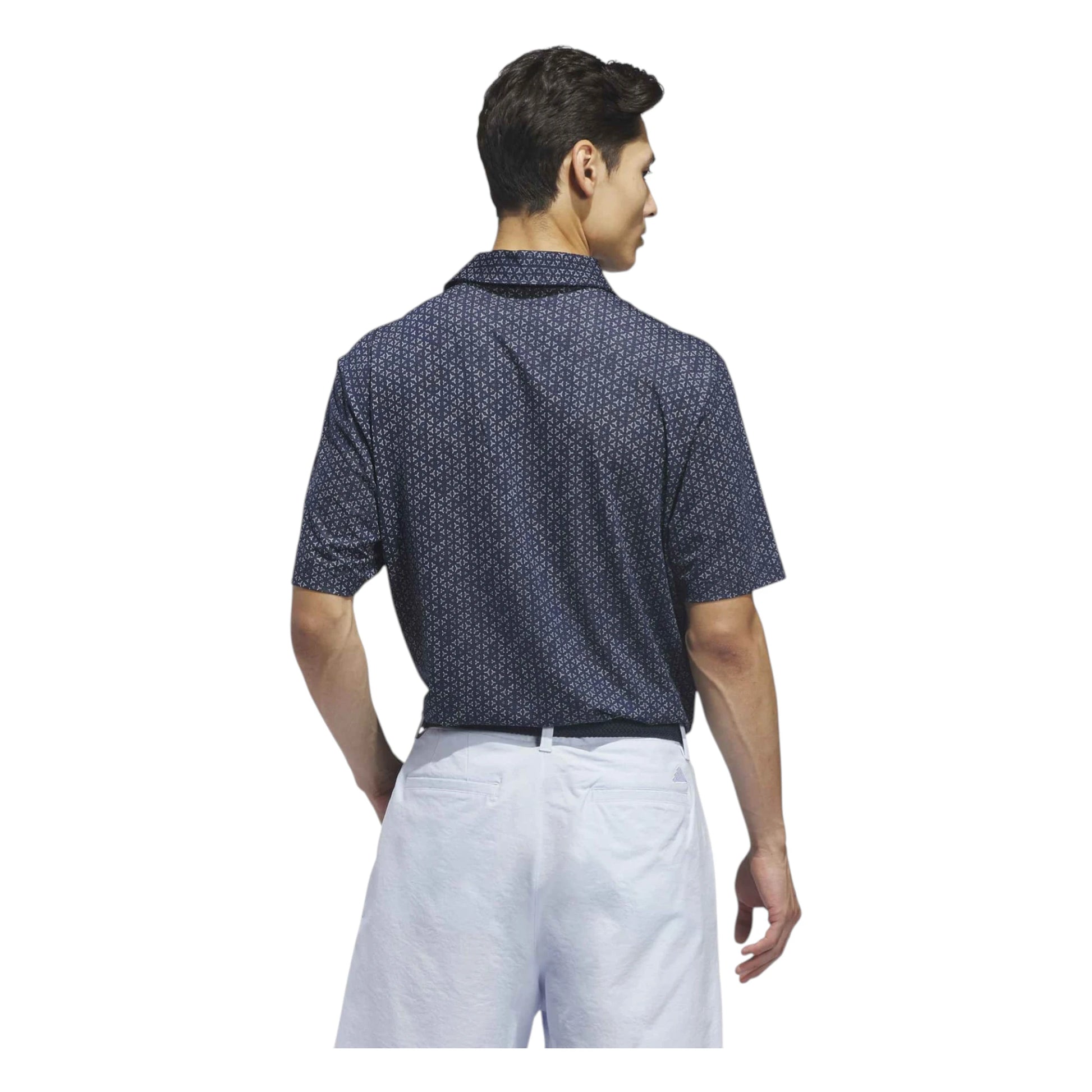 adidas Ultimate365 Mesh Print Golf Polo Shirt KT1582