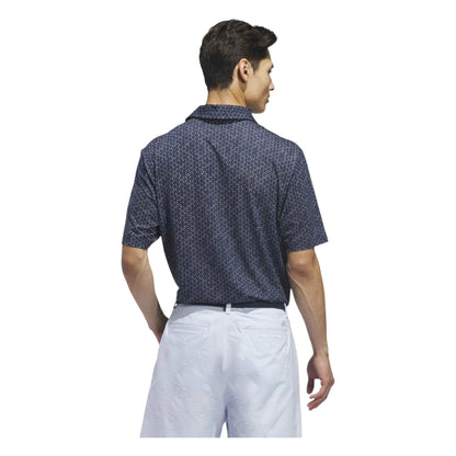 adidas Ultimate365 Mesh Print Golf Polo Shirt KT1582