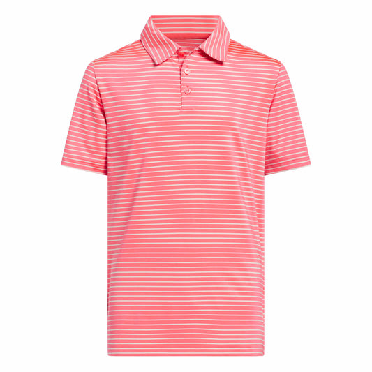 Junior adidas Striped Golf Polo Shirt KT1591