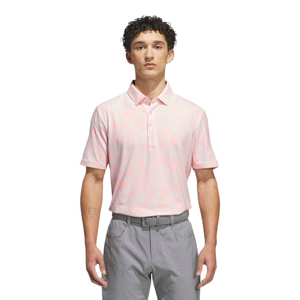 adidas Ultimate365 Butterspun Print Golf Polo Shirt KU1172