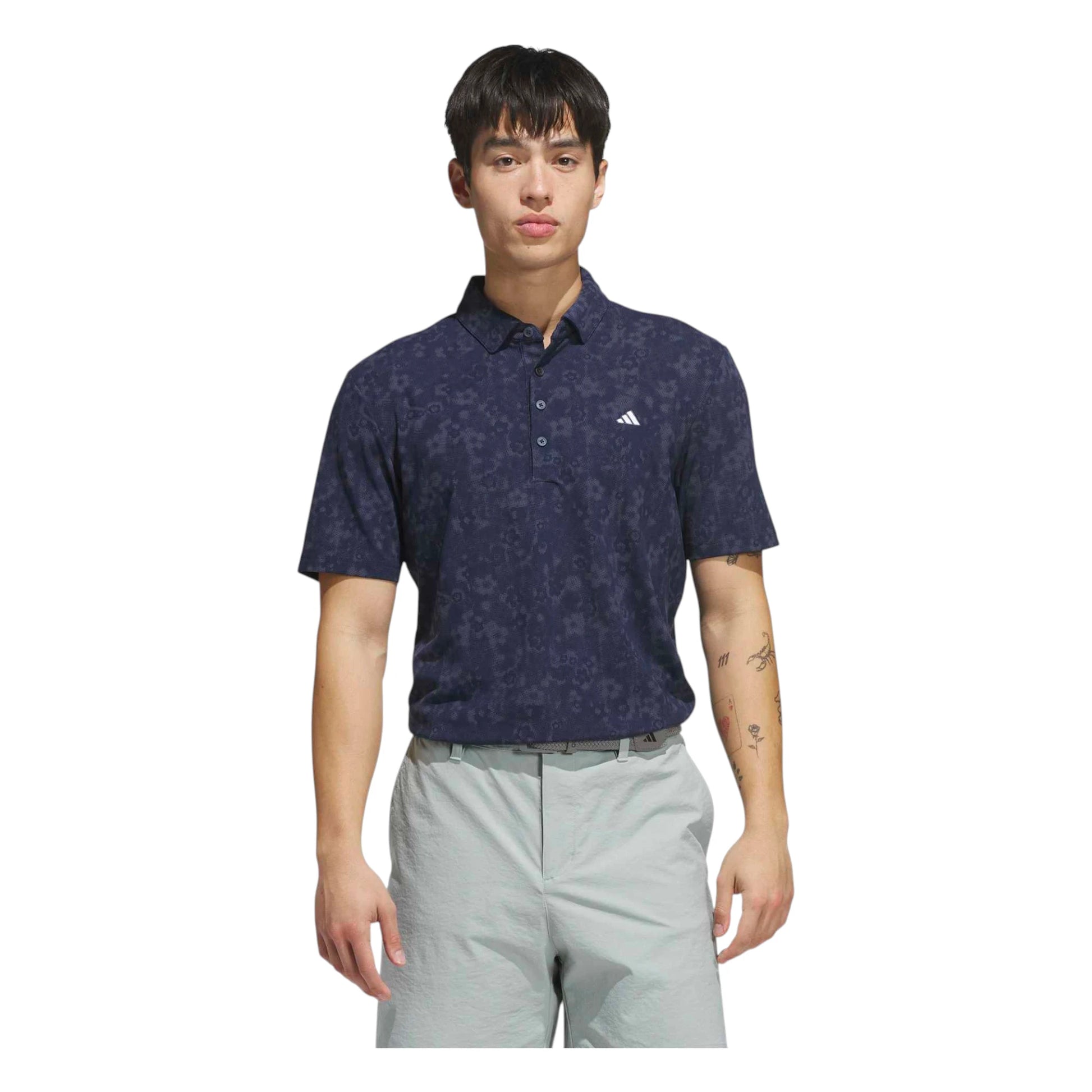 adidas Ultimate365+ BTTR Print Golf Polo Shirt KU1175