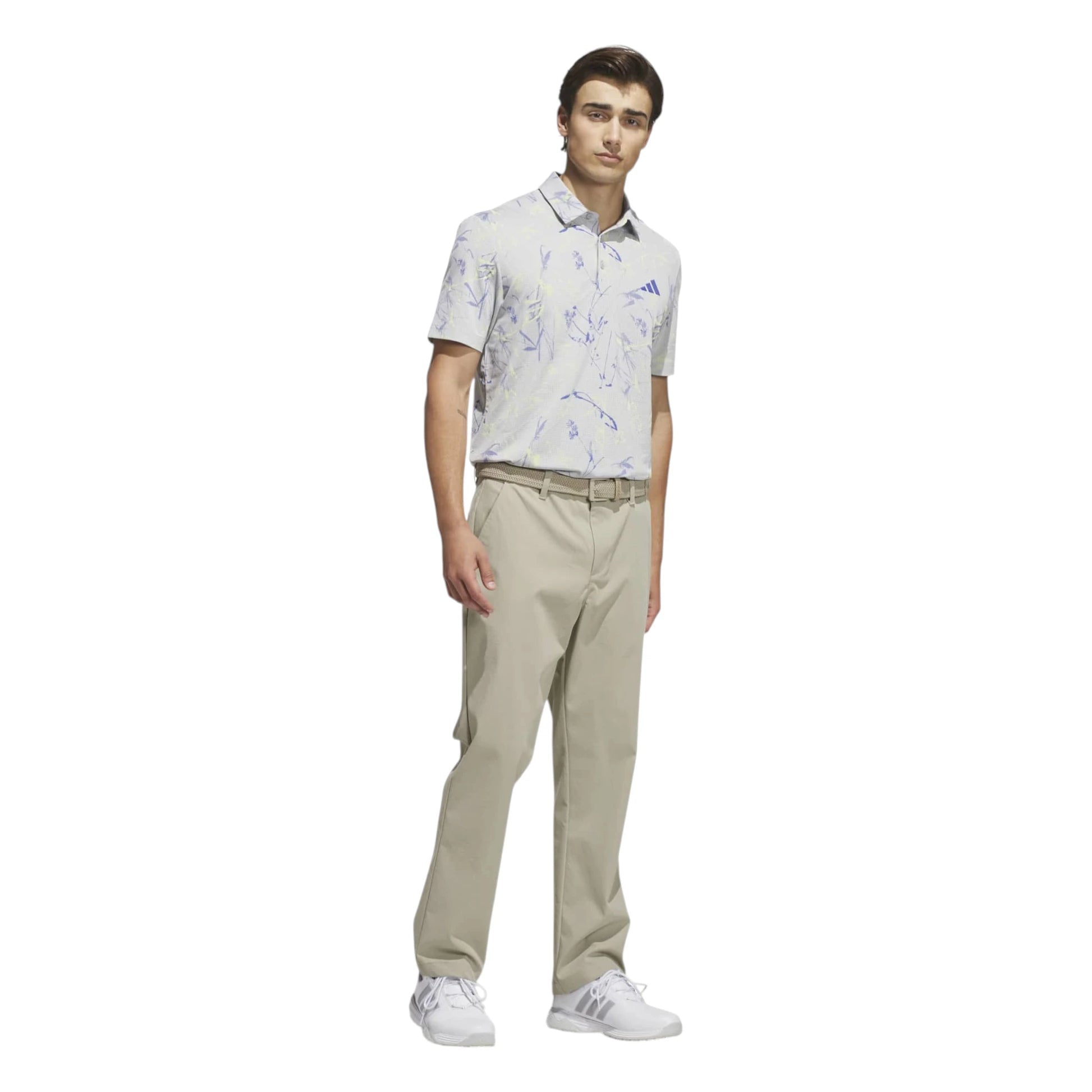 adidas Ultimate365 Mesh BCH Print Golf Polo Shirt KU1177