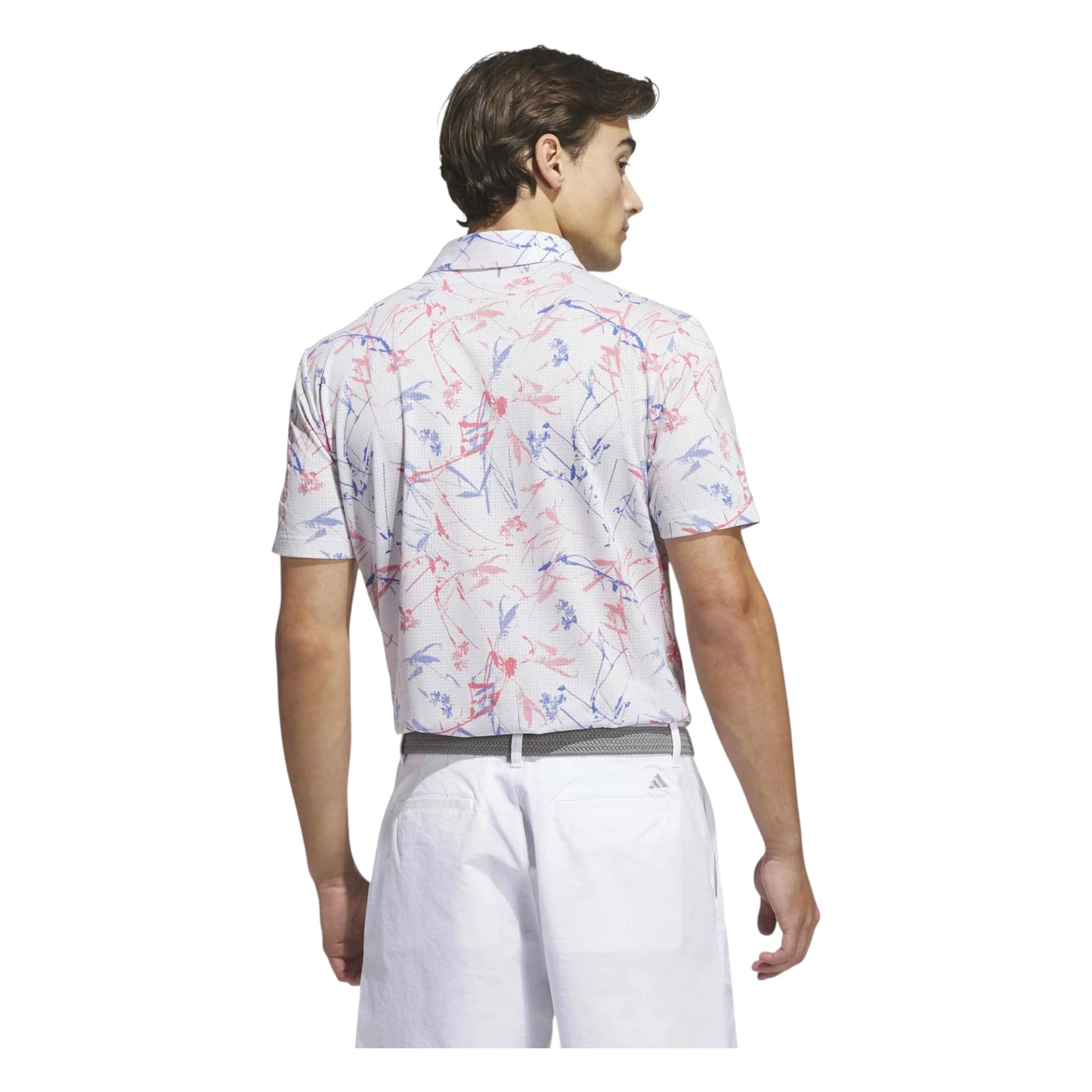adidas Ultimate365 Mesh BCH Print Golf Polo Shirt KU1180