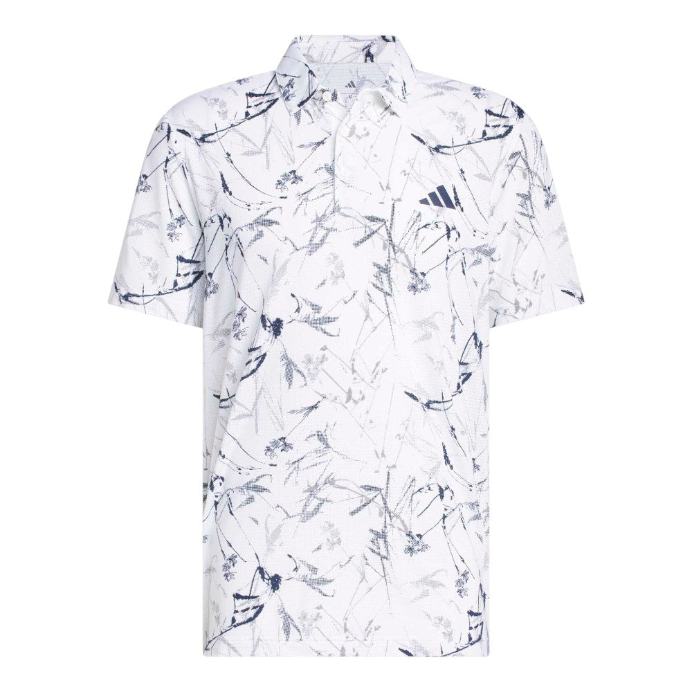 adidas Ultimate365 Mesh BCH Print Golf Polo Shirt KU1181
