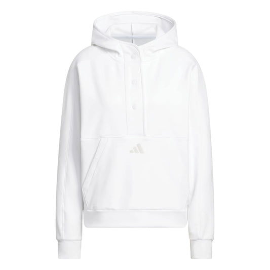 adidas Ladies BTC Snap ClimaWarm Golf Hoodie KU7633
