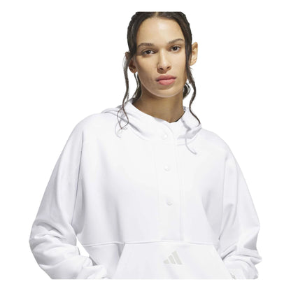 adidas Ladies BTC Snap ClimaWarm Golf Hoodie KU7633