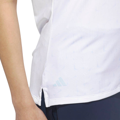 adidas Ladies AOP Short Sleeve Polo Shirt KV1993