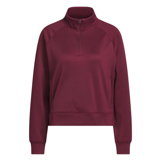 adidas Ladies Ultimate365+ 1/4 Zip Golf Mid Layer KV6567