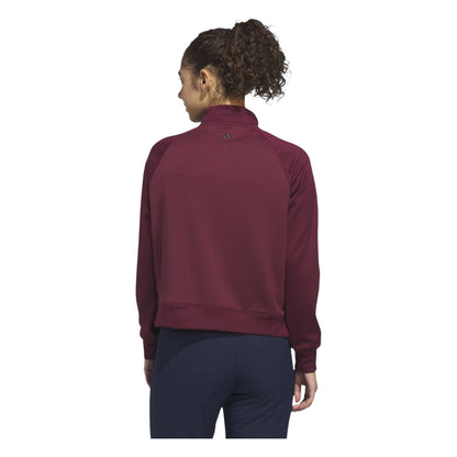 adidas Ladies Ultimate365+ 1/4 Zip Golf Mid Layer KV6567