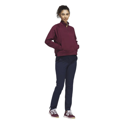 adidas Ladies Ultimate365+ 1/4 Zip Golf Mid Layer KV6567