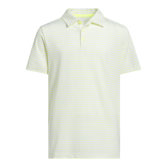 Junior adidas Striped Golf Polo Shirt KW7743