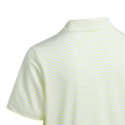 Junior adidas Striped Golf Polo Shirt KW7743