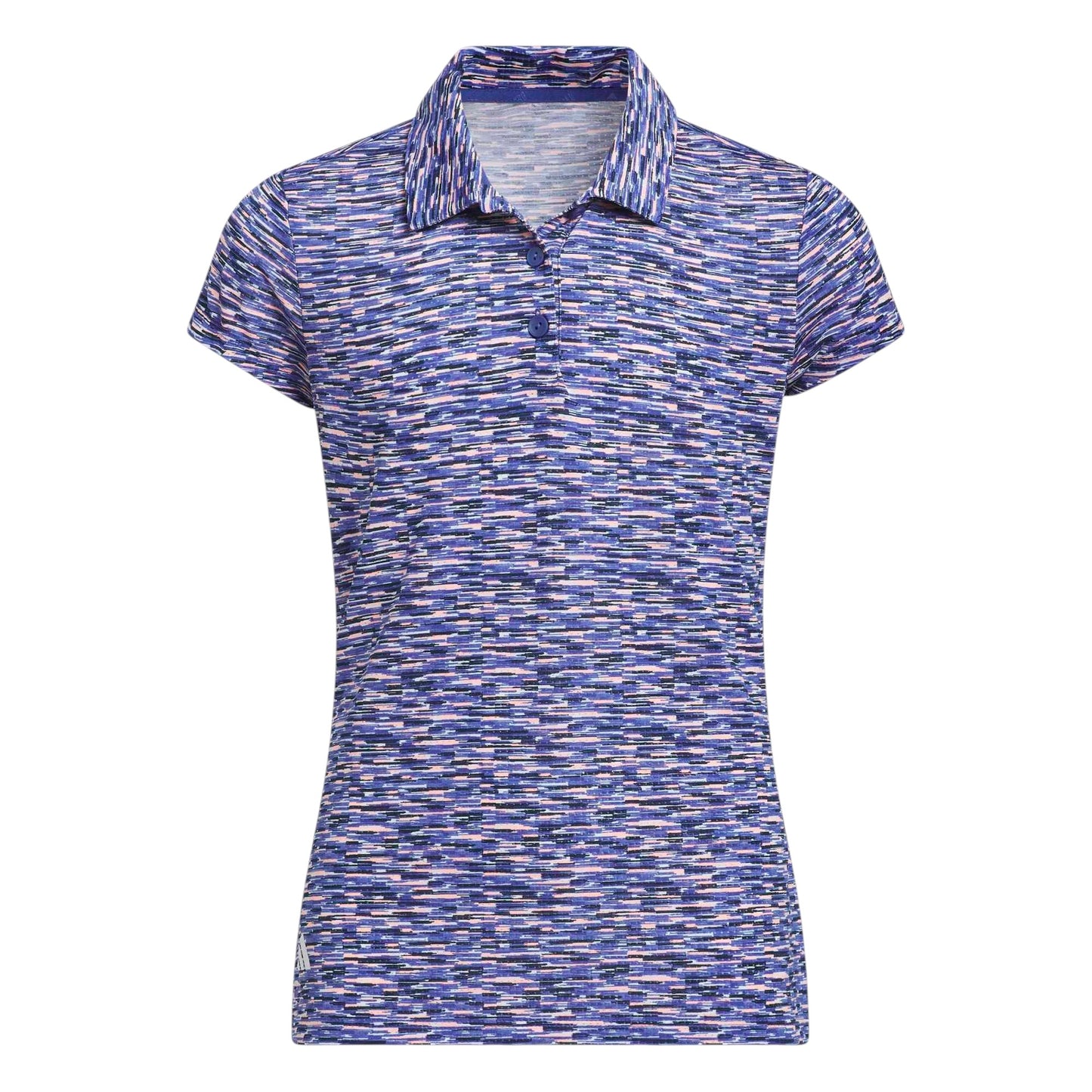 adidas Junior Climacool Print Golf Polo Shirt KW7747