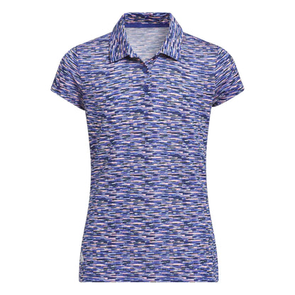 adidas Junior Climacool Print Golf Polo Shirt KW7747