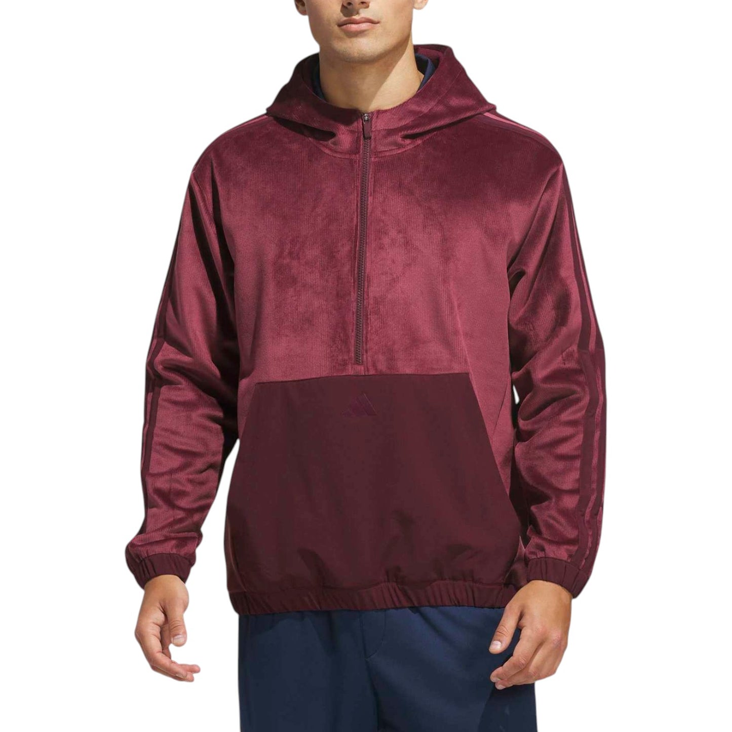 adidas BTC Half-Zip Hooded Golf Jacket KX9444