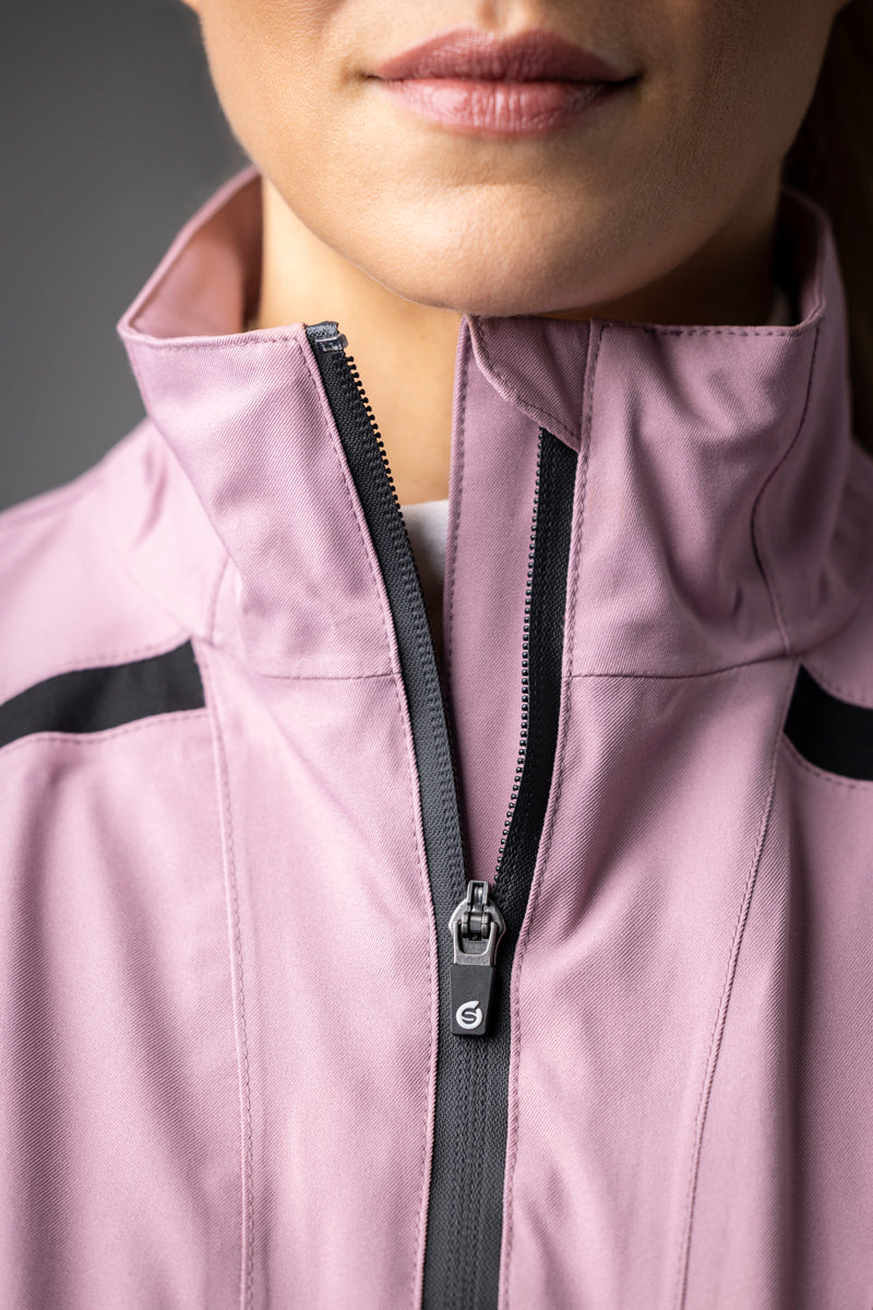 Sunderland Ladies Killy Waterproof Golf Jacket SUNLR49 | Pink Haze