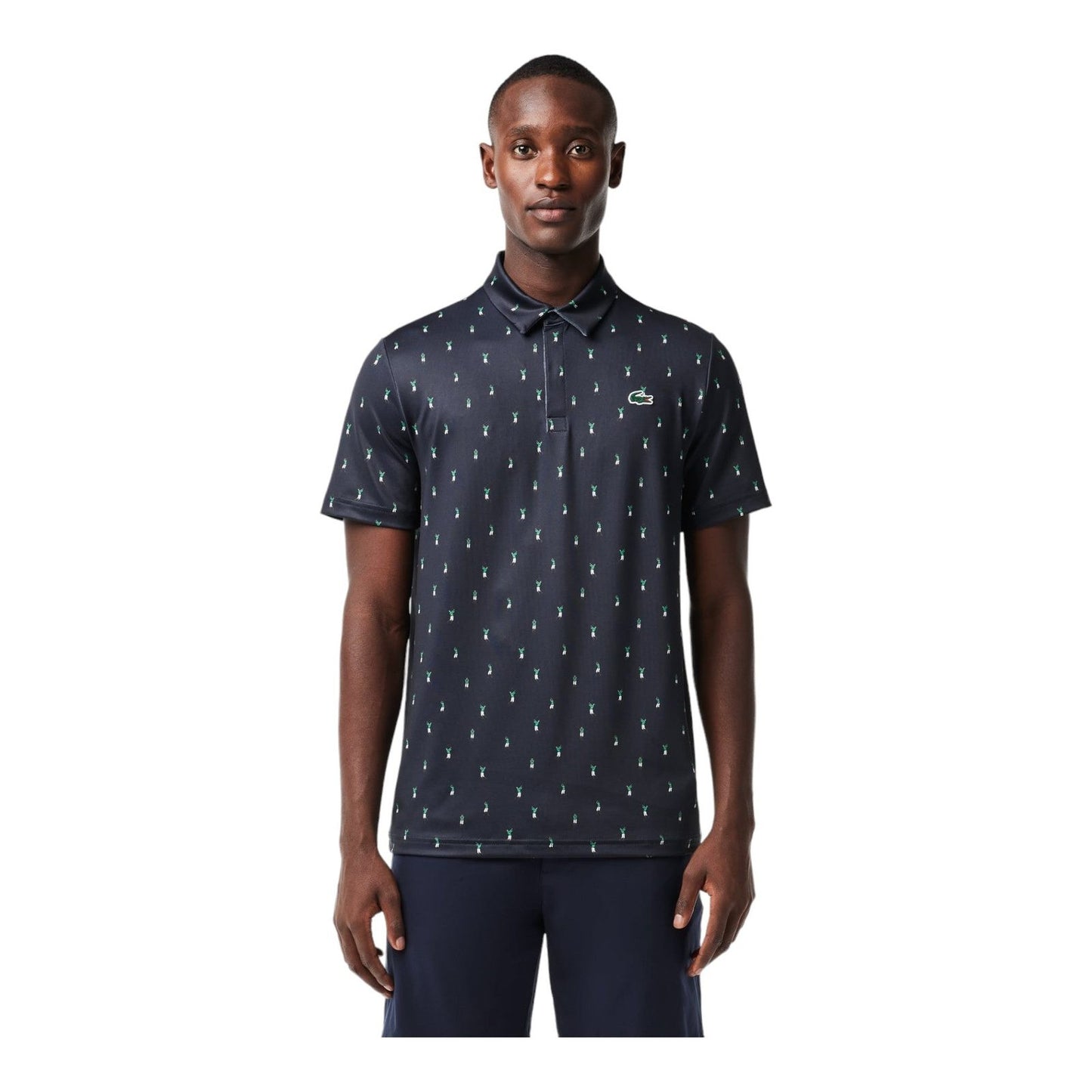 Lacoste All Over Printed Golf Polo Shirt DH5175