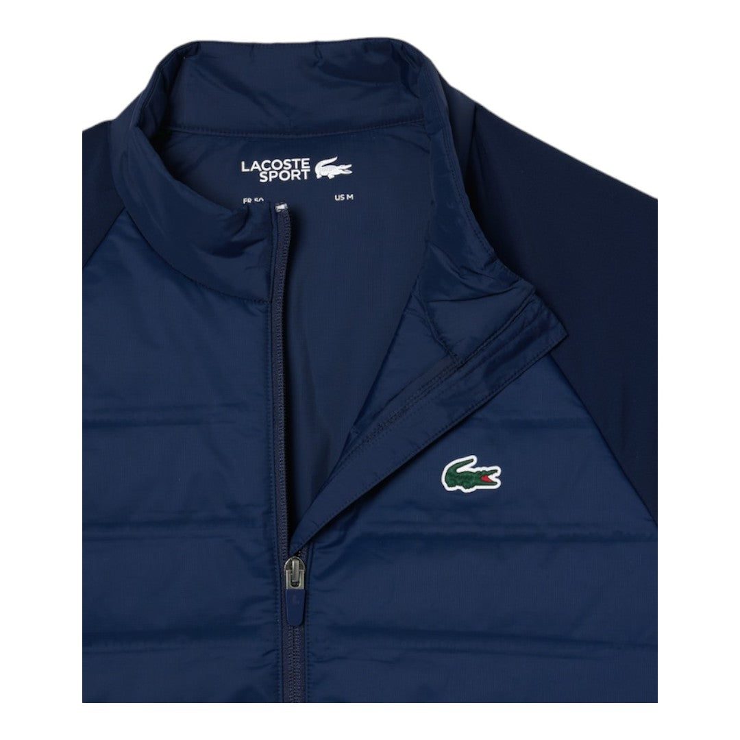 LACOSTE HIGH NECK QUILTED GOLF JACKET BH2638