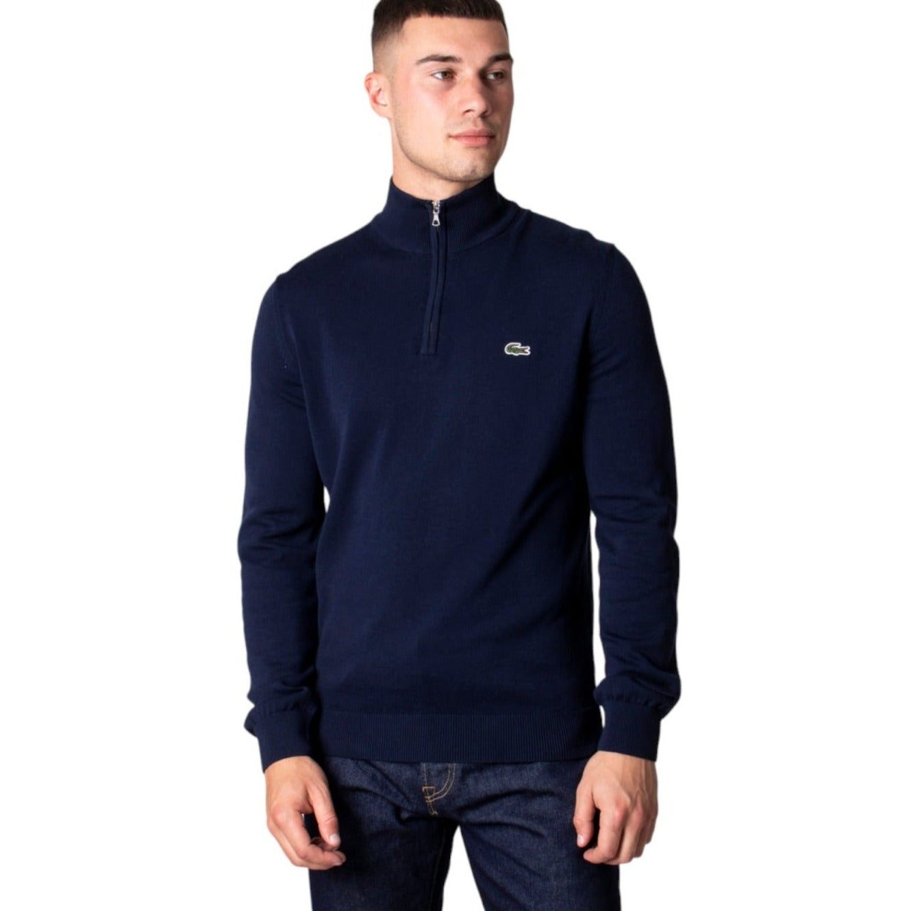 Lacoste Organic Cotton 1/4-Zip Golf Top AH1980