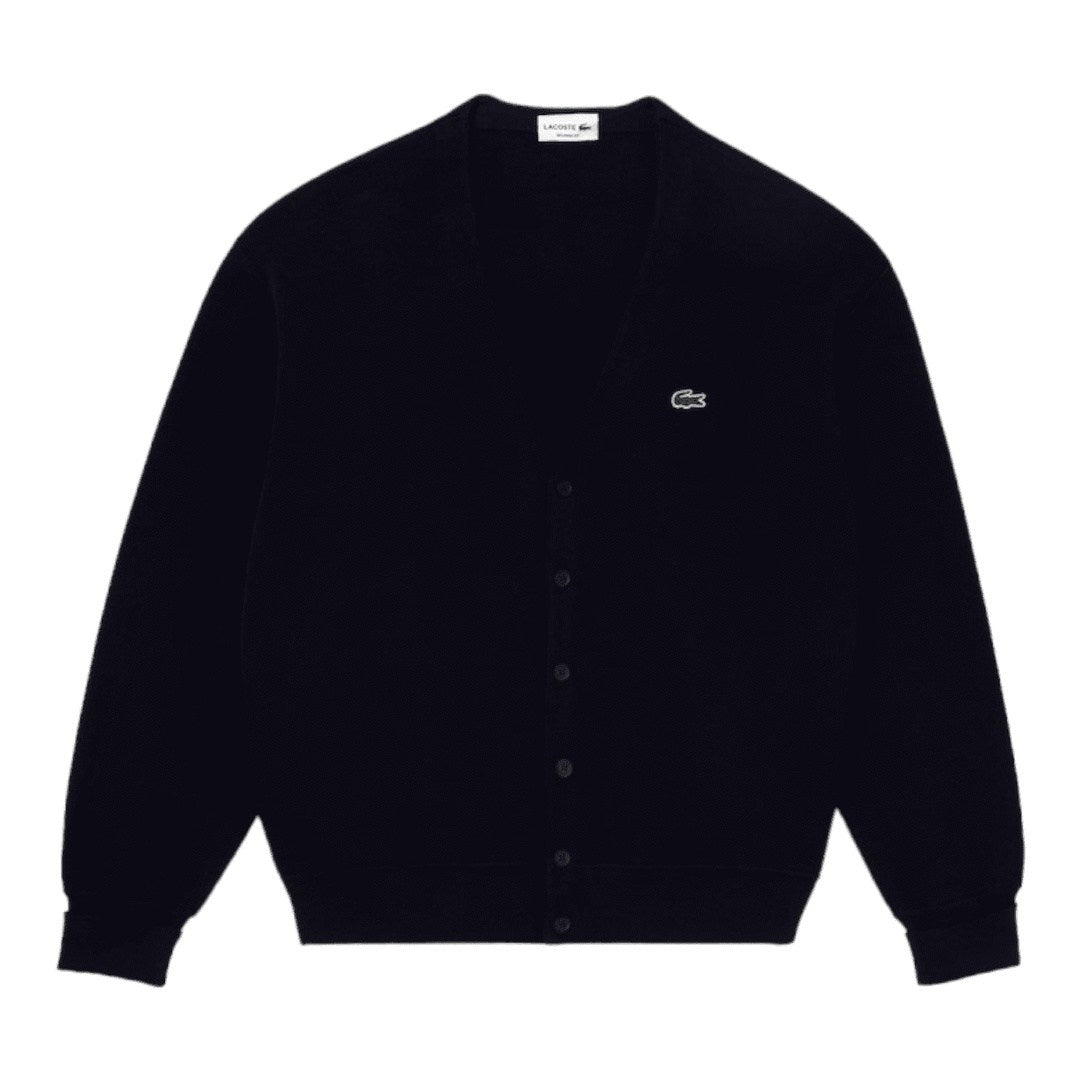 Lacoste V-neck Organic Cotton Cardigan AH6886