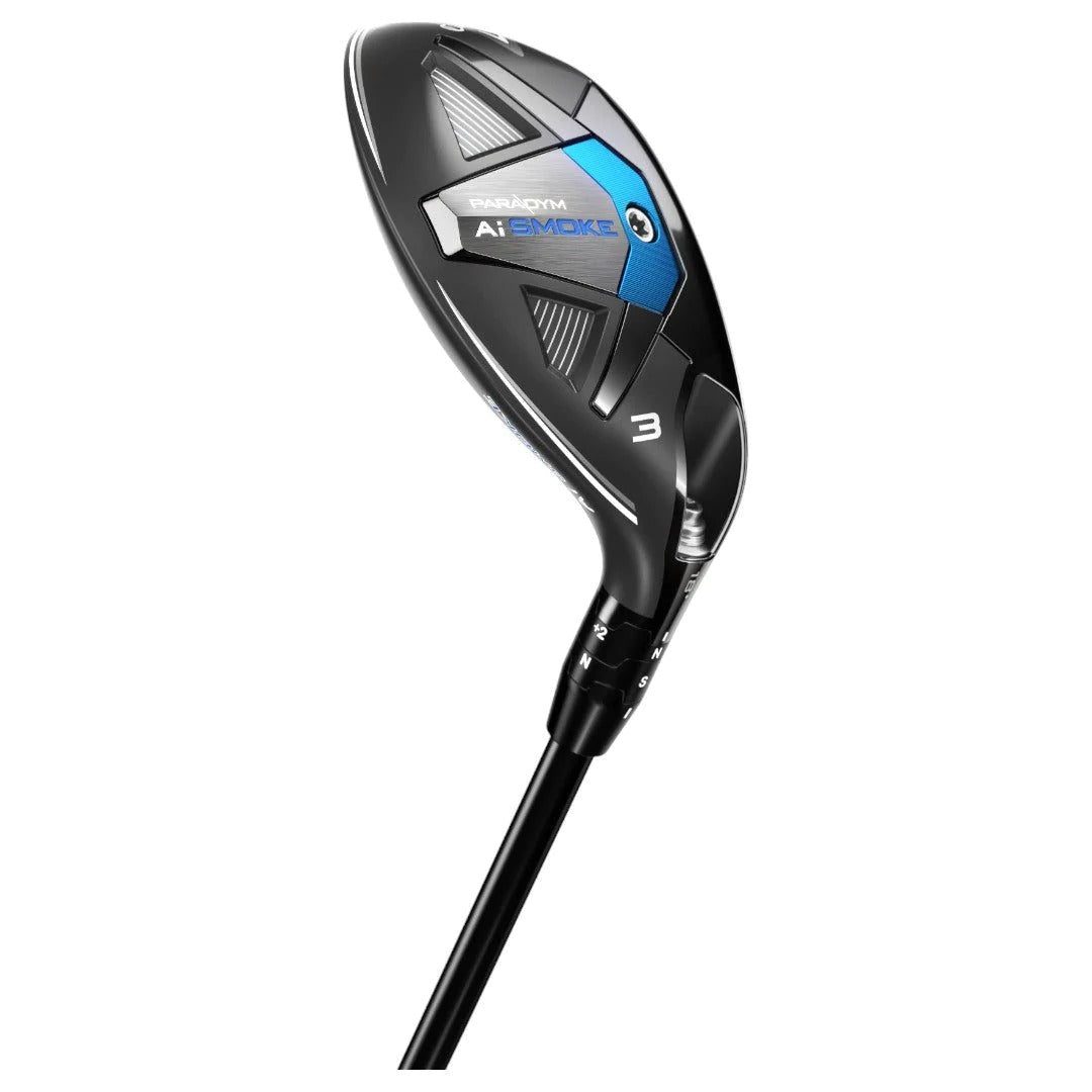 Left Handed Callaway Paradym Ai Smoke Golf Hybrid