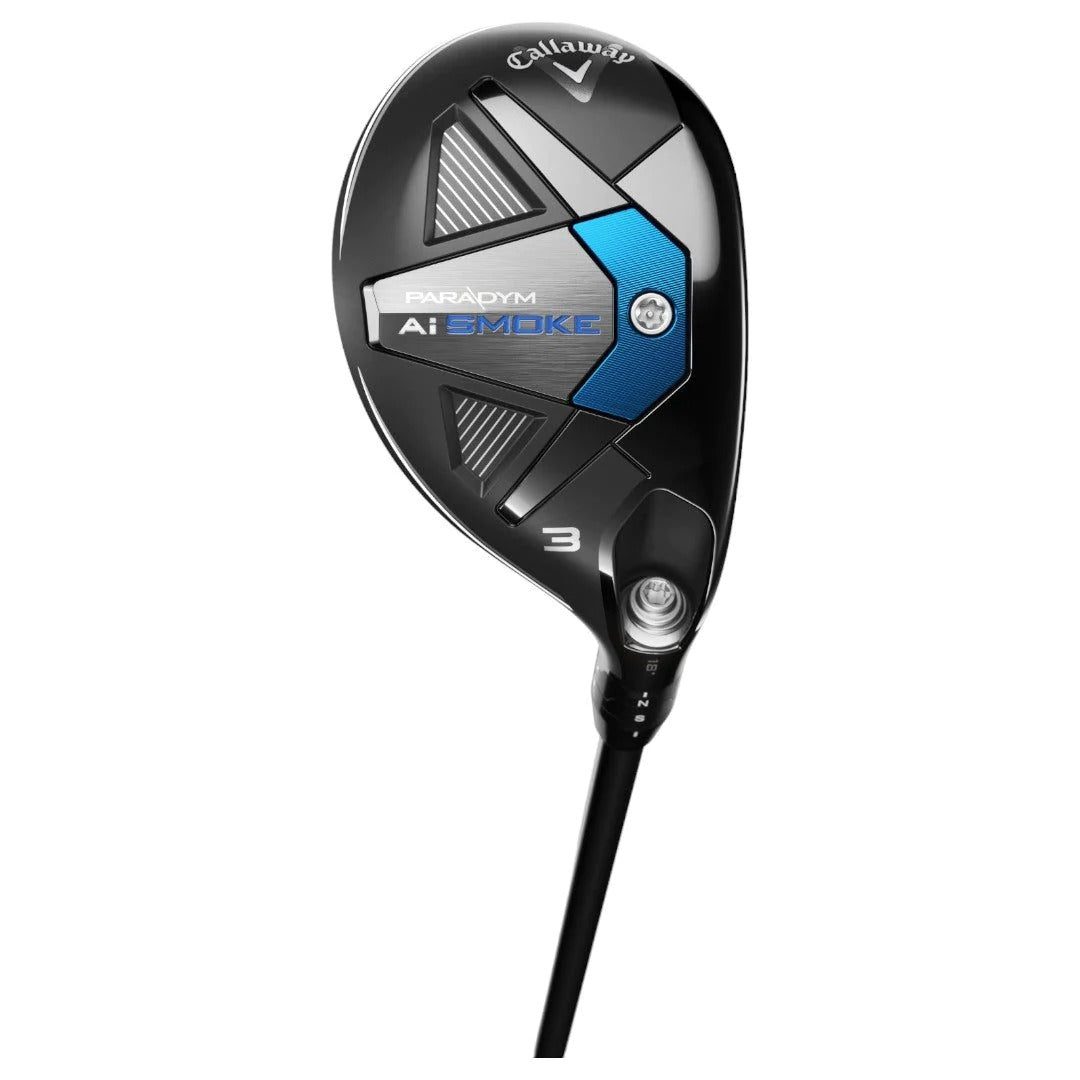 Left Handed Callaway Paradym Ai Smoke Golf Hybrid
