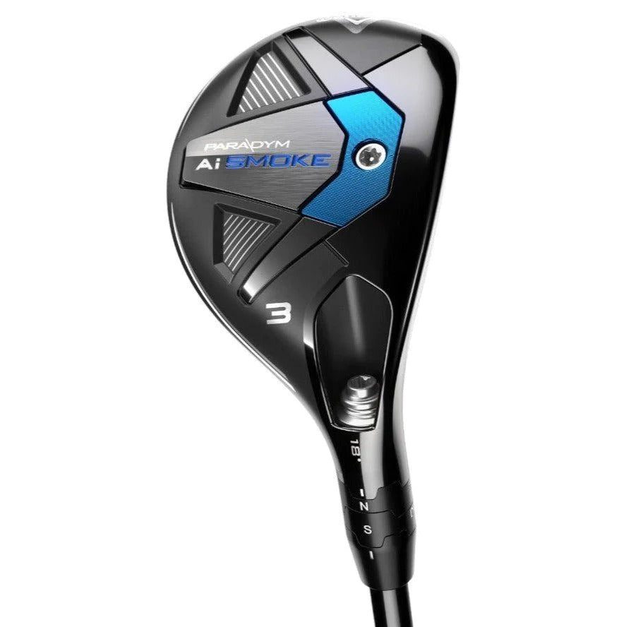 Left Handed Callaway Paradym Ai Smoke Golf Hybrid