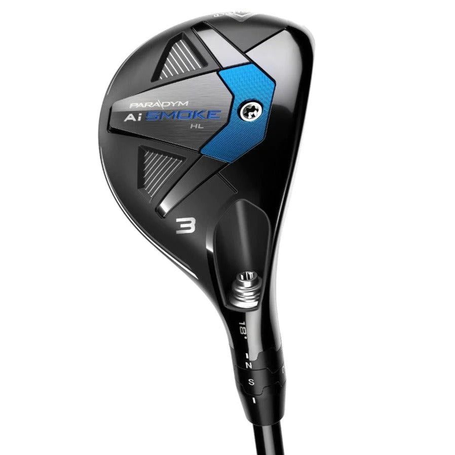 Left Handed Callaway Paradym Ai Smoke HL Golf Hybrid