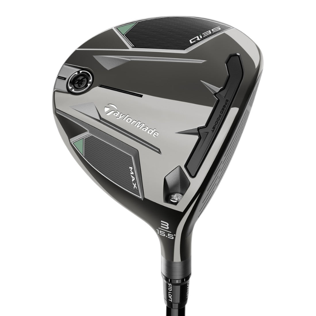 Left Handed TaylorMade Qi35 Max Golf Fairway Wood