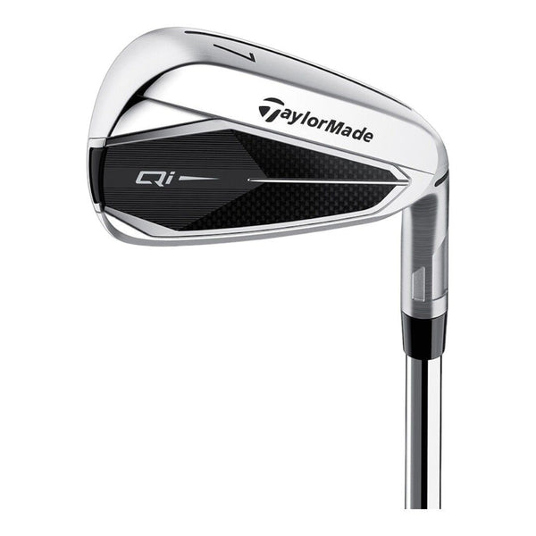 LEFT HANDED TAYLORMADE QI GOLF IRONS STEEL