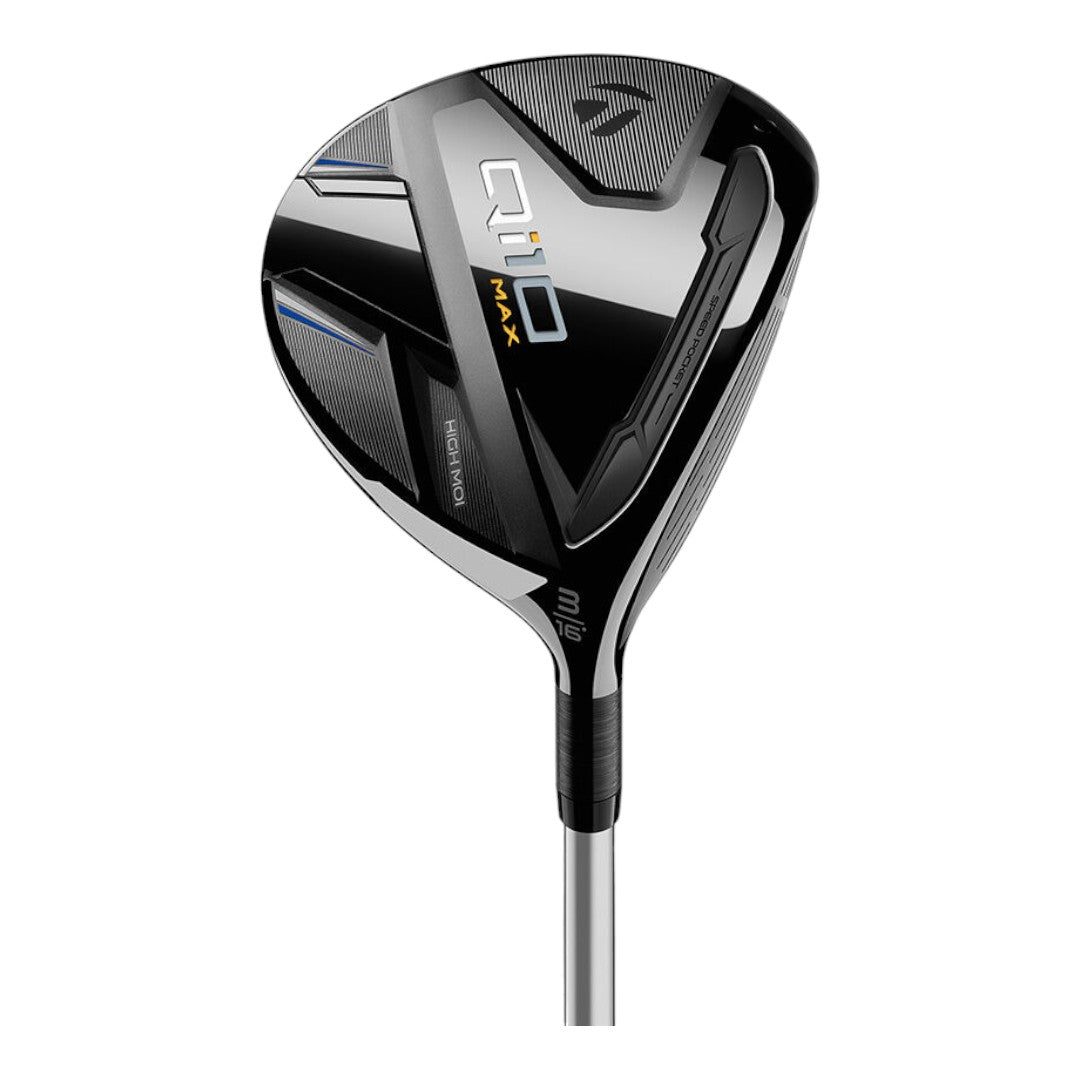 Left Handed Taylormade Qi10 Max Golf Fairway Wood