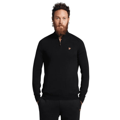 Lyle & Scott Merino Core 1/4 Zip Golf Mid Layer KN1041G