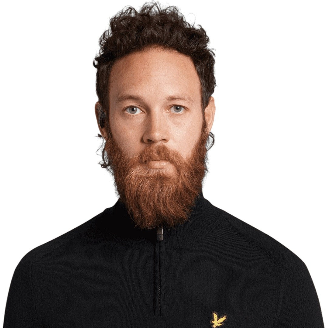 Lyle & Scott Merino Core 1/4 Zip Golf Mid Layer KN1041G
