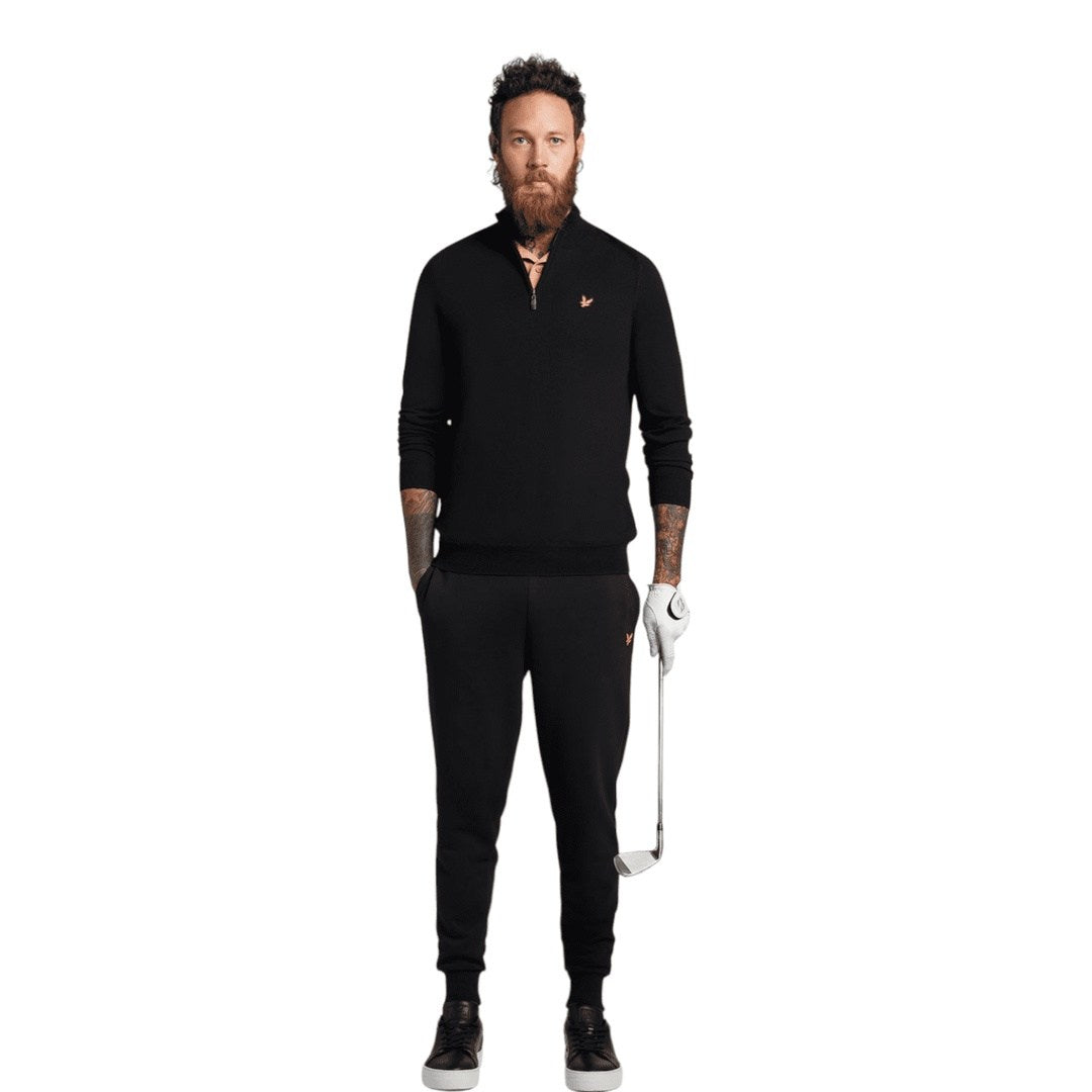 Lyle & Scott Merino Core 1/4 Zip Golf Mid Layer KN1041G