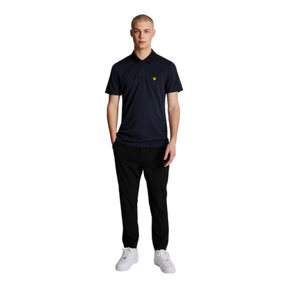 Lyle & Scott Microstripe Golf Polo Shirt SP1464GC