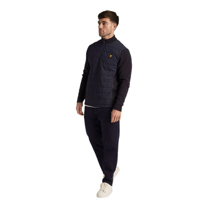 Lyle & Scott Quilted 1/4 Zip Golf Midlayer ML2065G