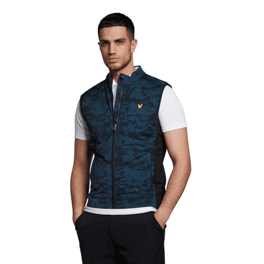 Lyle & Scott Seafoam Golf Gilet JK1864G