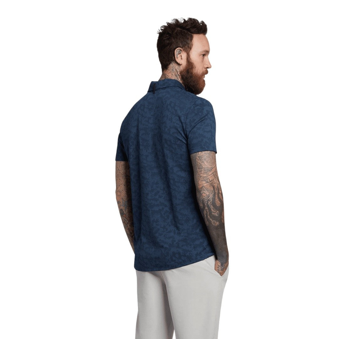 Lyle & Scott Seafoam Jacquard Golf Polo Shirt SP1863G