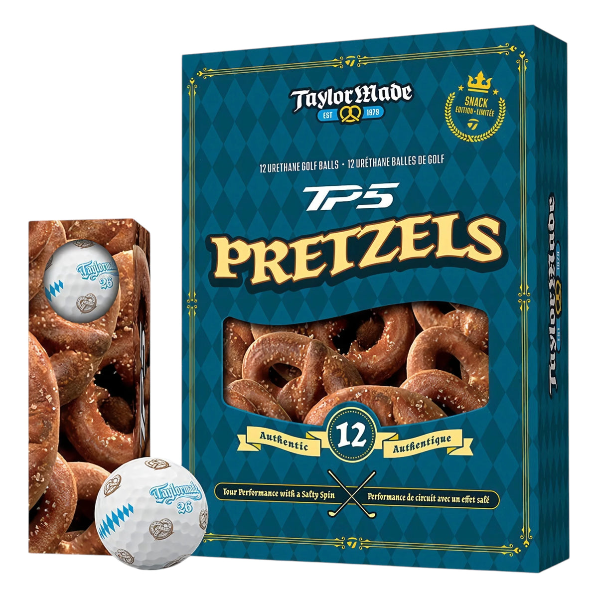 TaylorMade TP5 Pix Pretzels Golf Balls