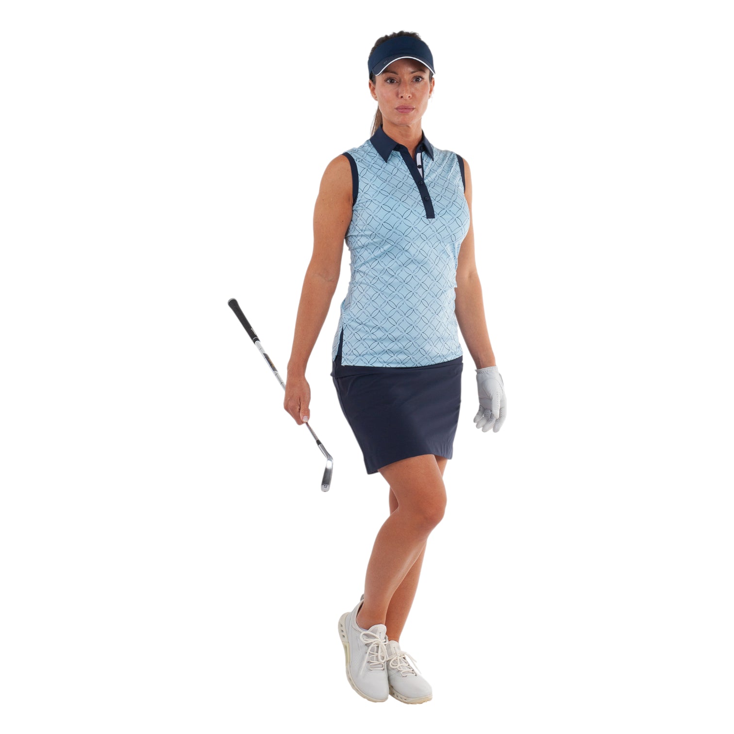 Galvin Green Ladies Mia Sleeveless Golf Polo Shirt
