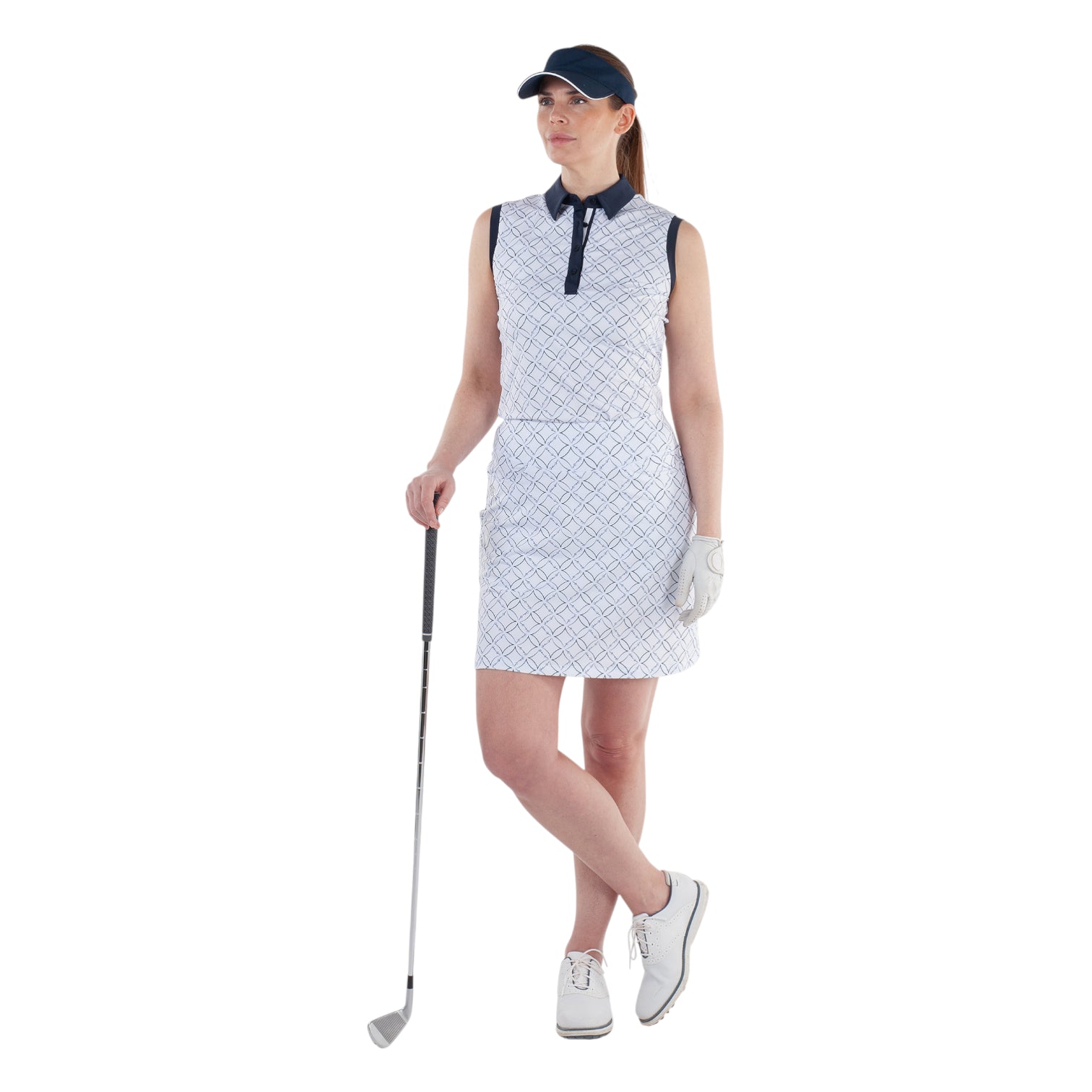 Galvin Green Ladies Mia Sleeveless Golf Polo Shirt