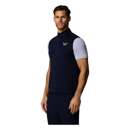 Castore Flex 1/2 Zip Golf Gilet MLM00040CAS