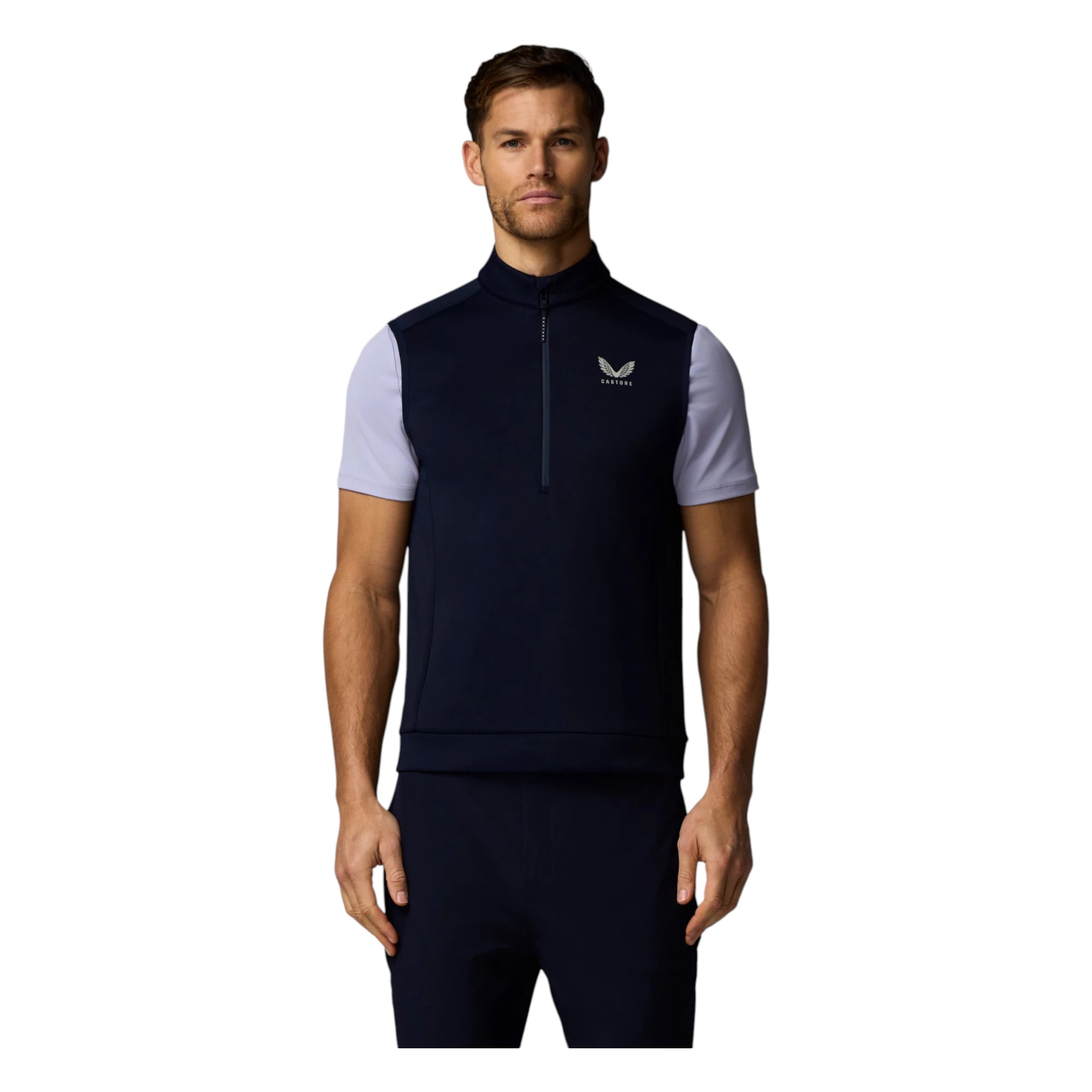 Castore Flex 1/2 Zip Golf Gilet MLM00040CAS Navy - Clarkes Golf