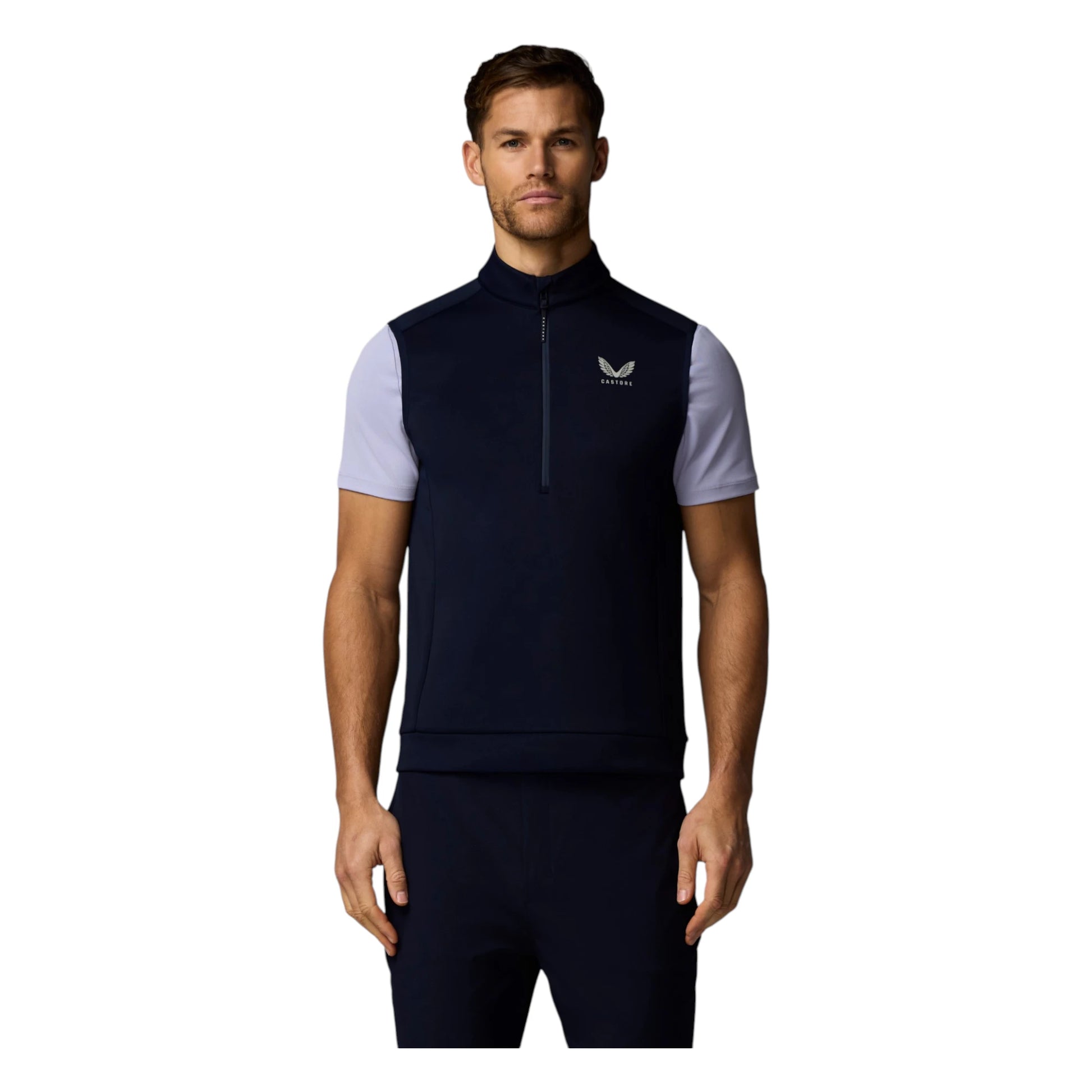 Castore Flex 1/2 Zip Golf Gilet MLM00040CAS