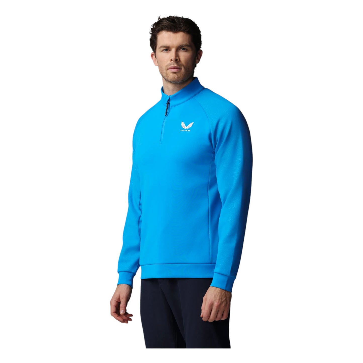 Castore Debossed 1/4 Zip Golf Mid Layer MLM00065CAS